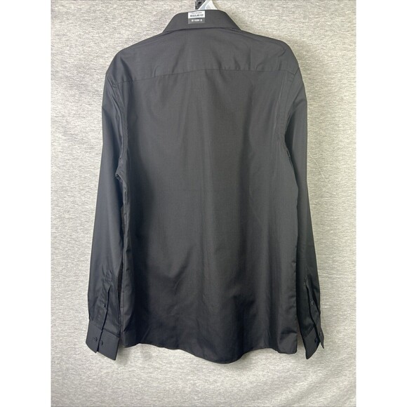 BNWT Van Heusen Men's /Regular-Fit /Dress Shirt /Black /15-15.5 / 34/35 Medium - Picture 9 of 10